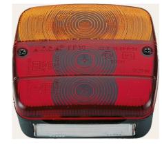 MATERIAL ELECTRICO 352770 - PILOTO UNIVERSAL 4 FUNCIONES CON LUZ MATRICULA