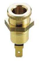 MATERIAL ELECTRICO 354610 - ENCHUFE HEMBRA SALPICADERO UN POLO