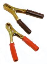MATERIAL ELECTRICO 355200 - JUEGO PINZAS BATERIA 125 AMP.