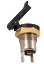 MATERIAL ELECTRICO 355730 - ENCHUFE HEMBRA BIPOLAR CON TAPA