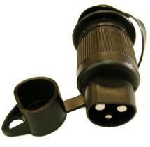 MATERIAL ELECTRICO 355750 - ENCHUFE MACHO 3 VIAS ( COMPLETO )