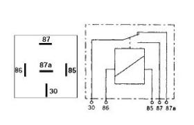 MATERIAL ELECTRICO 355780 - RELE BOSCH 12 V 30/40 AMPERIOS