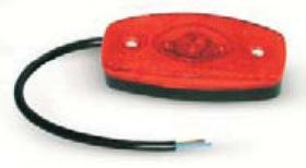 MATERIAL ELECTRICO 35628L - LUZ POSICION LEDS ROJA C/ CABLE 300 X 0.5 MM