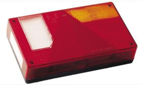 MATERIAL ELECTRICO 356850 - PILOTO TRASERO IZQ. 5 FUN. CATADRIOPTICO TRIANGULAR