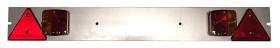 MATERIAL ELECTRICO 357360 - BARRA LUCES FIJA 1.M. 4.50 M. CABLE ( METALICA )
