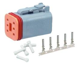 MATERIAL ELECTRICO 358430 - CONECTOR MACHO DEUTSCH 6 VIAS