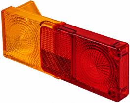 MATERIAL ELECTRICO 358830 - PLASTICO PILOTO FIAT IZQ.160X62