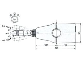 MATERIAL ELECTRICO 359630 - MANDO LUCES LAMBORGHINI