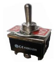 MATERIAL ELECTRICO 360930 - INTERRUPTOR ON-OFF ON ( 6 FASTON )