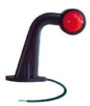 MATERIAL ELECTRICO 361470 - PILOTO LATERAL LEDS REMOLQUE BLANCO ROJO