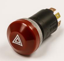 MATERIAL ELECTRICO 362476 - PULSADOR EMERGENCIA 8 PATILLAS HELLA