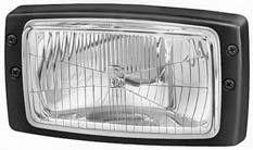 MATERIAL ELECTRICO 362840 - FARO H4 (ANCHO 182X102 ALTO ) SIN LUZ MATRICULA