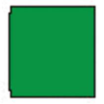 MATERIAL ELECTRICO 364570 - PLASTICO INTERRUPTOR NEUTRO VERDE