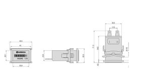 MATERIAL ELECTRICO 364960 - CUENTAHORAS DIGITAL 10-48V IP67 54X31