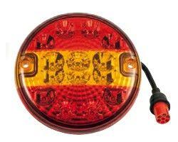 MATERIAL ELECTRICO 365530 - PILOTO TRASERO LEDS  12/24 V.  Ø 135 ( CONECTOR)