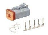 MATERIAL ELECTRICO 365970 - CONECTOR MACHO DEUTSCH 4 VIAS