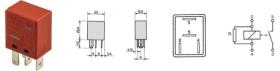 MATERIAL ELECTRICO 366110 - MICRORELE 4 PIN 12V 30A