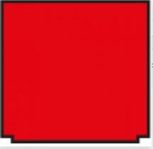 MATERIAL ELECTRICO 366680 - PLASTICO INTERRUPTOR NEUTRO ROJO