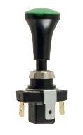 MATERIAL ELECTRICO 367020 - INTERRUPTOR TIRADOR ON-OFF CON LUZ VERDE Ø24