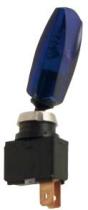 MATERIAL ELECTRICO 367080 - INTERRUPTOR LEVA ON-OFF  CON LUZ  AZUL