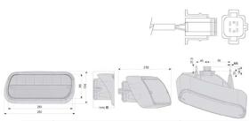MATERIAL ELECTRICO 368140 - PILOTO IZQ CNH   (269X99 )