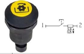 MATERIAL ELECTRICO 370540 - PULSADOR STOP SDF PNEUTRON