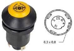 MATERIAL ELECTRICO 370590 - PULSADOR BLOQUEO DIFERENCIAL  PNEUTRON