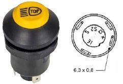 MATERIAL ELECTRICO 370600 - PULSADOR FARO TRABAJO SDF  PNEUTRON