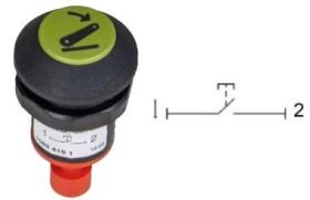 MATERIAL ELECTRICO 370690 - PULSADOR ELEVADOR CLAAS PNEUTRON