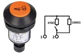 MATERIAL ELECTRICO 370790 - PULSADOR DOBLE TRACCION SDF PNEUTRON 3 TERMINALES