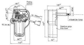 MATERIAL ELECTRICO 371190 - MOTOR LIMPIAPARABRISAS 12V GOLDONI JHD LOCHMAN