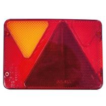 MATERIAL ELECTRICO 699023 - PLASTICO PILOTO TRAS. 5 FUNC. IZQ. AJBA188X135X51MM