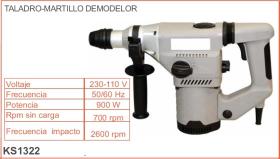 MATERIAL ELECTRICO 71322 - TALADRO MARTILLO DEMOLEDOR 900 W