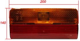 MATERIAL ELECTRICO AL112011 - PILOTO TRASERO IZD. DER. JHD 6000 7000 8000