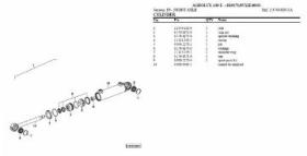 HIDRAULICA 017663700 - PISTON CILINDRO SDF OGNIBENE  Ø INT 16-22 MM  Ø EXT 49 MM