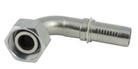 HIDRAULICA 0616FORF - CODO 90º T/L METRICA 24X150 24º S. PESADA ORING MANGUERA 3/8