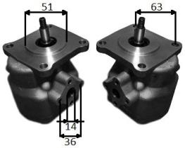 HIDRAULICA 10C9X35101SK - BOMBA HIDRAULICA G1 DER. 9 CC ISEKI