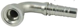 HIDRAULICA 2024BRF - CODO 90º 1º1/4 SAE J518 3000 PSI BRIDA 60,3