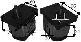 HIDRAULICA 20A8.2X006BORR - BOMBA DIRECCION AGCO 8,2 CC IZQ