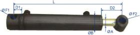 HIDRAULICA 5080500CS - CIL. VAS.  50 CAM.  80-90 CARR.500 CASQUILLOS