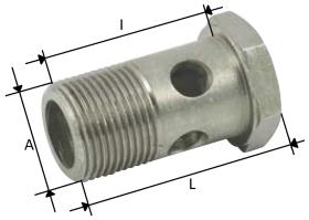 HIDRAULICA 802650 - TORNILLO HIDRAULICA 1/4