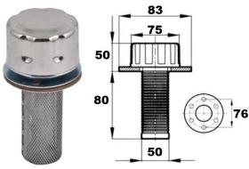 HIDRAULICA 808910 - TAPON LLENADO CENTRAL INT 46 MM