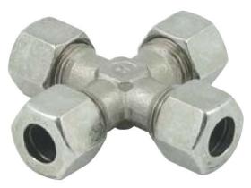 HIDRAULICA 817770 - RACORD INTERMEDIO CRUZ TUBO Ø10