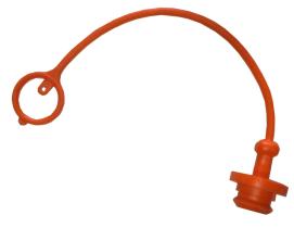 HIDRAULICA 820830 - GUARDAPOLVO NARANJA  MACHO 1/2 PARA HEMBRA 1/2