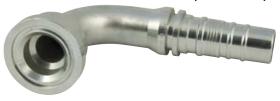 HIDRAULICA 822870 - CODO 90º BRIDA SAE 3000 PSI Ø44,6 MANGUERA 3/4 (19MM)