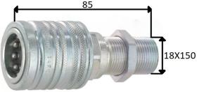 HIDRAULICA CPV0851815F - ENCHUFE RAPIDO HEMBRA M 18X150 Ø38 1/2