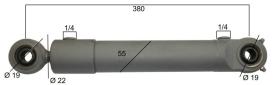 HIDRAULICA ER121541 - CILINDRO DIRECCION DEUTZ CARRARO JHD