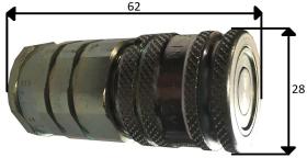 HIDRAULICA FFP1004 - ENCHUFE CARA PLANA 1/4 HEMBRA