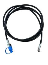 HIDRAULICA LAT5000-1 - LATIGUILLO 1/4 TERMOPLASTICA  5000MM OJO 1/4  MACHO 1/2