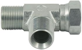 HIDRAULICA T2MG04 - TEE MACHO MACGO HEMBRA 1/4 GAS LATERAL